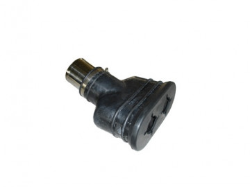 Газоприемная насадка на сдвоенную выхлопную трубу 160/80мм Atis FS-102-160/80