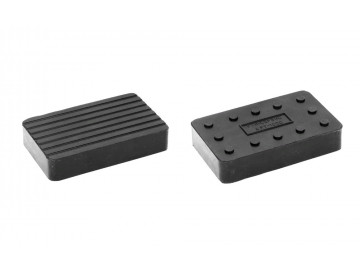 Арт. 1050 - Резиновая опора для ножничных подъемников. Длина- 167 мм. Ширина-101 мм. Н - 36 мм.