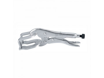 Зажим с фиксатором 225 мм, с U-образными губками KING TONY 6665-09