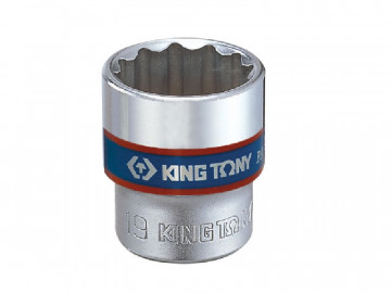 Головка торцевая стандартная двенадцатигранная 3/8&quot, 10 мм KING TONY 333010M