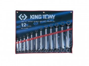 Набор накидных ключей, 6-32 мм, 12 предметов KING TONY 1712MR