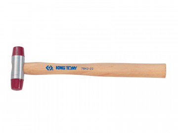 Киянка 45 мм, 420 г, полиуретановые сменные насадки KING TONY 7842-45