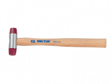 Киянка 28 мм, 165 г, полиуретановые сменные насадки KING TONY 7842-28