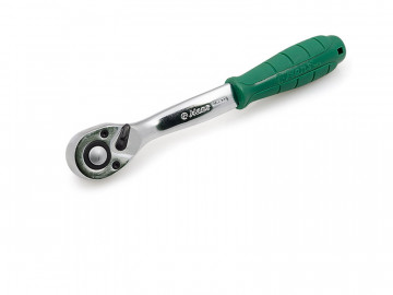 Трещетка 1/2 с быстрым сбросом, с изогнутой рукояткой, 72 зуба Hans 4162GQ