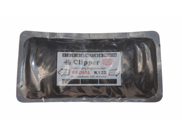 Заплата кордовая для бок. порезов 76*150мм (2 слоя корда) 1шт. Clipper K122