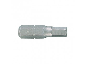 Вставка (бита) торцевая 1/4, HEX, 2,5 мм, L = 25 мм KING TONY 102525H