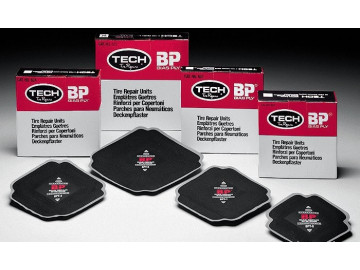 Заплатка BPT-0 c диагональным кордом 200 х 200 мм Tech 620BK