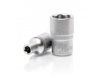 Короткая торцевая головка 1/4