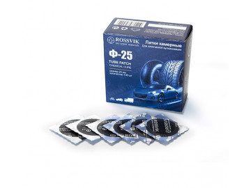Латки круглые Ф25, 100 шт. коробка ROSSVIK F.25.K.100.