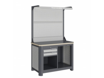 Верстак слесарный MCN 1252.S2.12-2F