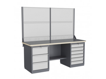 Верстак слесарный FBK 205.36.4-2R