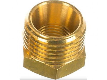 Муфта переходная,1/2', внешняя резьба, 1/4', внутренняя резьба, латунь RP208339 HUBERTH