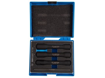 Набор торцевых головок для поврежденных гаек и болтов, 17, 19, 21 мм, 4 предмета king tony 9td164mr